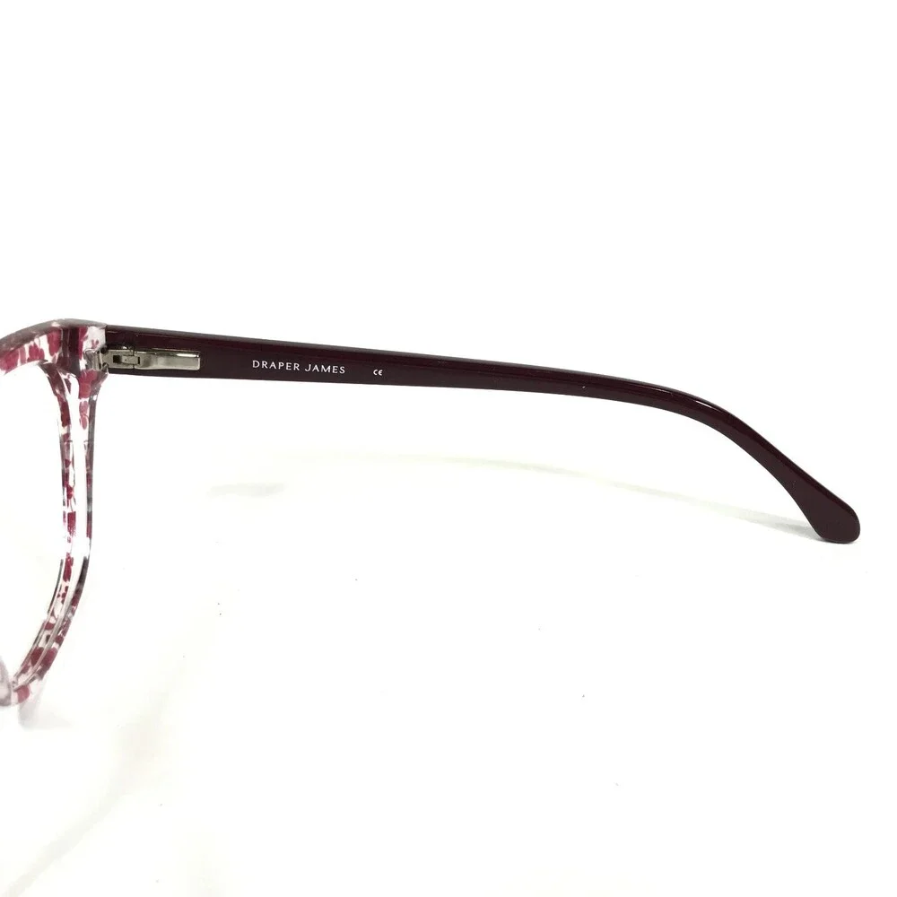 Draper James Eyeglasses Frames DJ5014 651 BLUSH FLORAL Red Clear 52-17-140